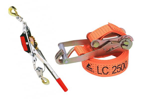 兩種不同的拉緊器 兩種不同的拉緊器